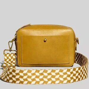 Madewell Transport Camera Bag Bronzed Lichen